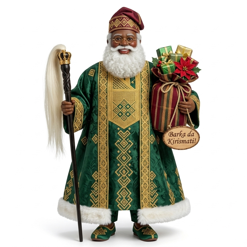 Oba Noel — Nigerian American Heritage Santa Claus