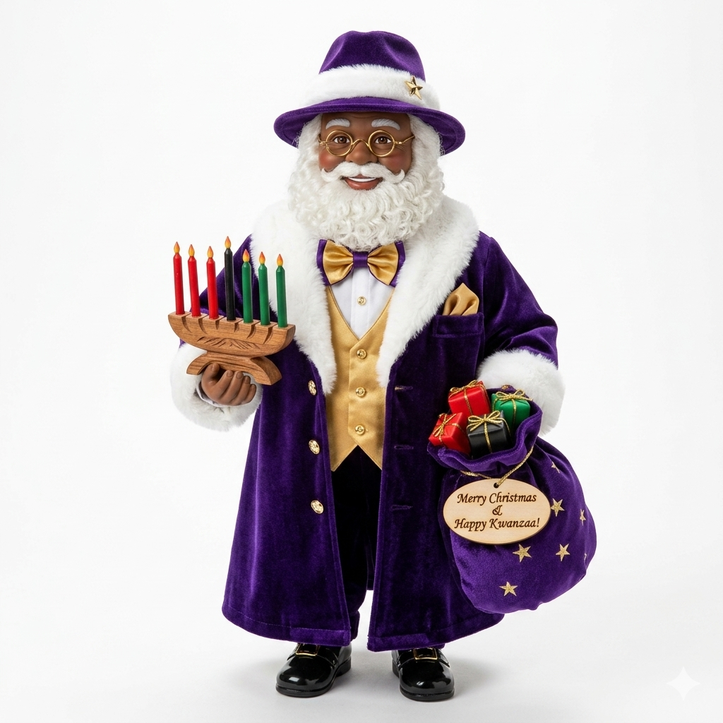 Saint Nick — African American Heritage Santa Claus
